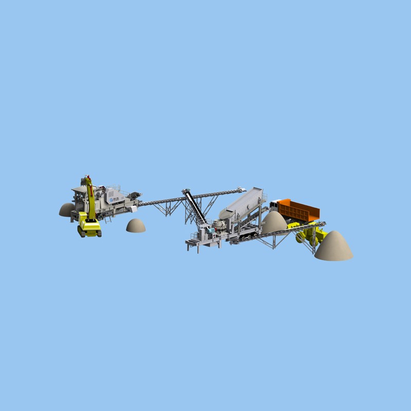 HS Series Combined Mobile crusher